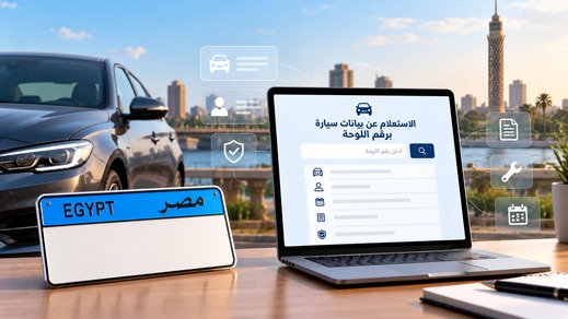 الاستعلام عن بيانات سيارة برقم اللوحة بالطرق الرسمية